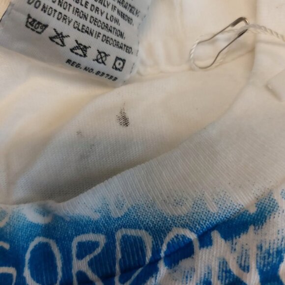 Nascar Gordon X Peanuts Snoopy Mens XL Bootleg Tees Oldschool 1980 Double Sided - Picture 4 of 8